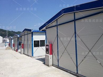 单层K型板房 | 惠州大亚湾基础工程项目