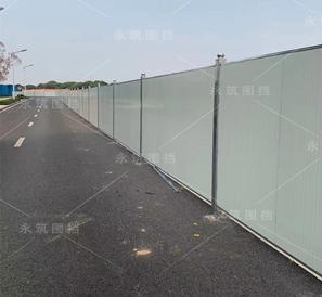 主干线道路绿化工程（夹芯泡沫围蔽）